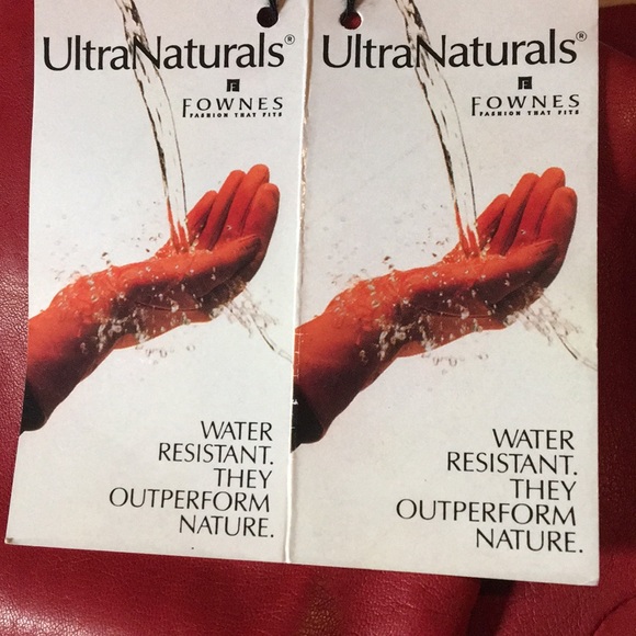 Women’s Water resistant/Washable Leather Gloves NWT - Picture 2 of 7